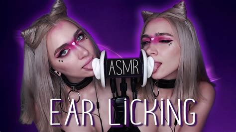 asmr ear licking mouth sounds kissing ear eating 30mins 3dio compilation youtube