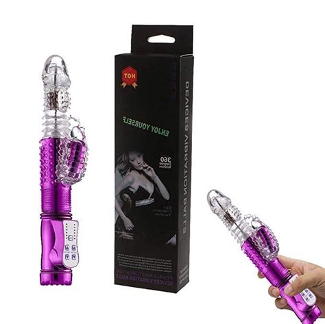 12 speeds usb rechargeable thrusting rotating viberate large size rabbit toys for women pleasure