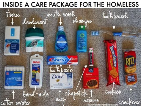 HOW TO MAKE CARE PACKAGES FOR THE HOMELESS Aka BLESSING BAGS