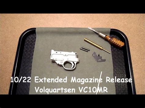 10/22 Auto Bolt Release and Extended Magazine Release ...