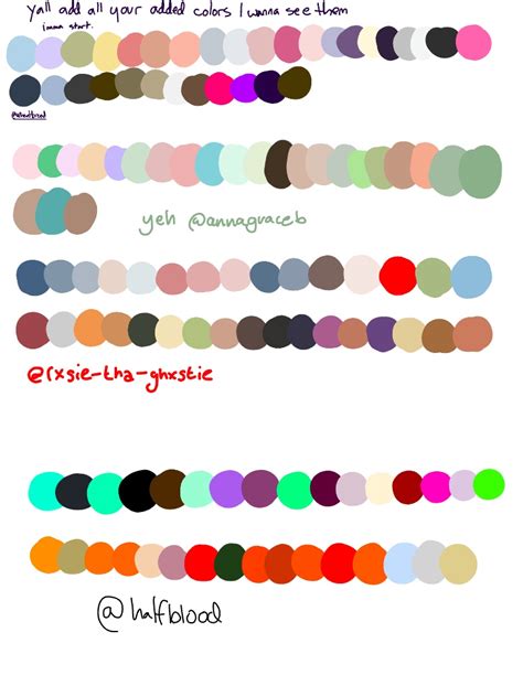 Add Your Color Palette 🎨 Notability Gallery
