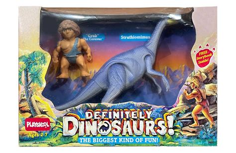 Definitely Dinosaurs From Playskool 1987 Toy Tales
