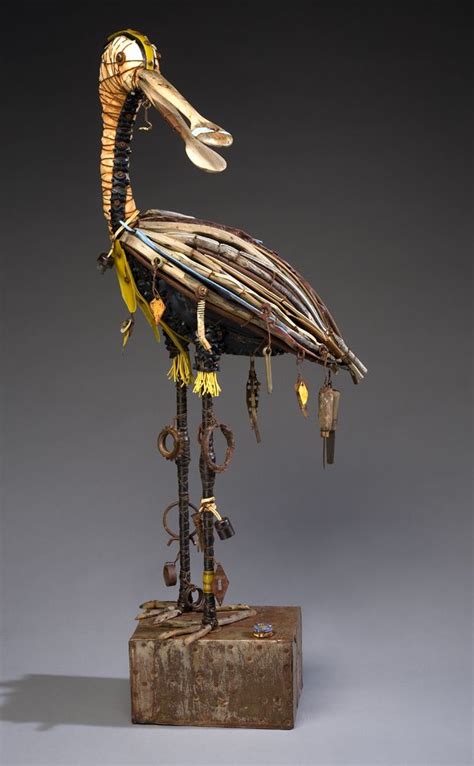Geoffrey Gorman Bird Art Found Object Art Sculpture Art
