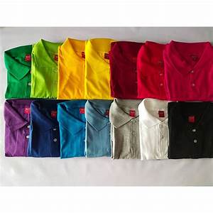 Yalex Plain Polo Shirt Yalex W Collar Color Set A Shopee Philippines