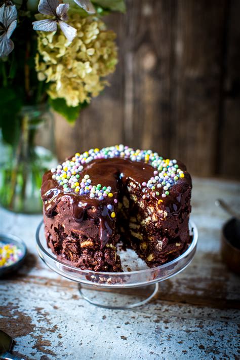 Bring your easter celebration to a fitting conclusion with the towering splendor of our luscious coconut cake recipe. Chocolate Biscuit Cake | Donal Skehan | EAT LIVE GO