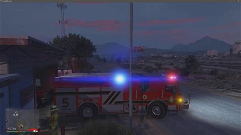 Gta 5 Lsfd Fire At Fort Zancudo Youtube