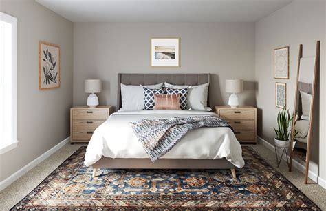 Bohemian Midcentury Modern Bedroom Design By Havenly