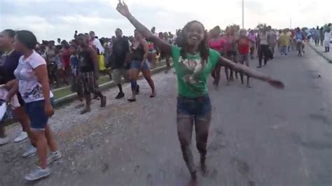 Belize Carnival 2014 Jouvert Whine Youtube