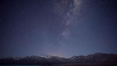 The Milkyway From Mt John New Zealand Youtube