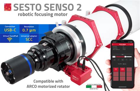 Sesto Senso 2 Robotic Focusing Motor Sidereal Trading Pty Ltd The