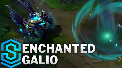 Enchanted Galio 2017 Skin Spotlight League Of Legends