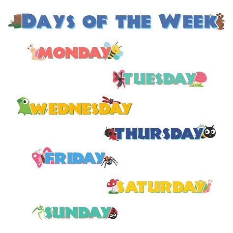 Days Of The Week Stars Learning Chart, 17" X 22" | stickhealthcare.co.uk