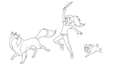 Lassie Coloring Pages Printable Sketch Coloring Page