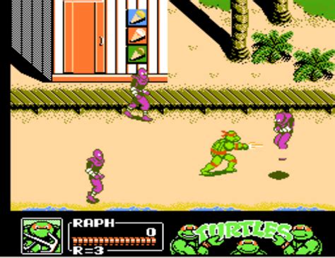Teenage Mutant Ninja Turtles Iii The Manhattan Pro Nintendo