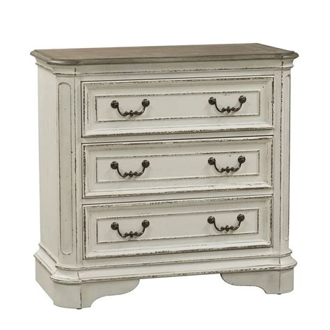 Magnolia Manor Antique White Panel Bedroom Set By Liberty Furniture 1