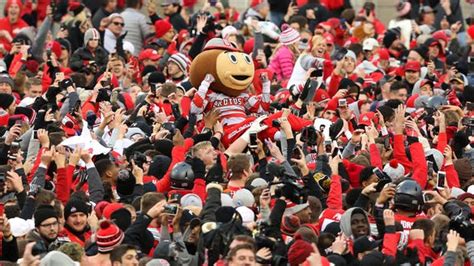 Tons Of Ohio State Fans Rush Field After 2ot Win