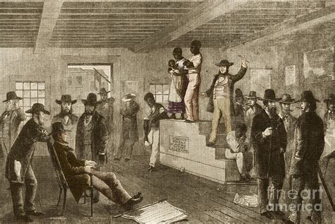 Slave Auction Photograph By Photo Researchers Fine Art America