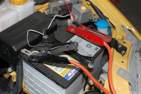 This is to make sure it hasn't damaged any of the cells. How to jump start a car battery with jumper cables | HireRush