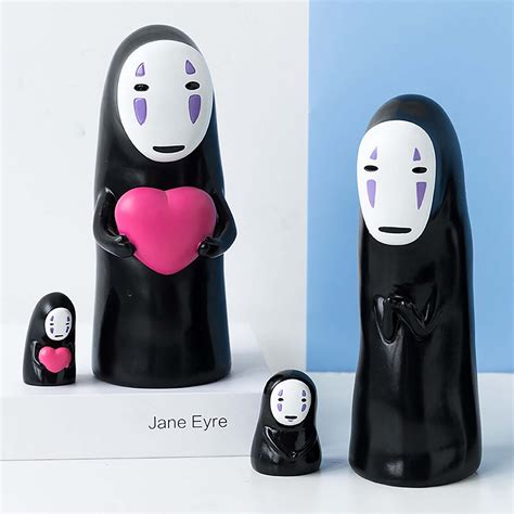 Cute No Face Man Action Figure Anime Toy Home Gardening Etsy