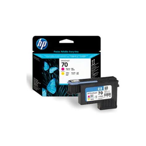 HP 70 MAGENTA AND YELLOW PRINTHEAD PLUK C9406A All Computer Solutions