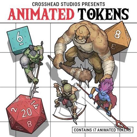 Animated Token Pack Vol 2 Roll20 Marketplace Digital Goods For
