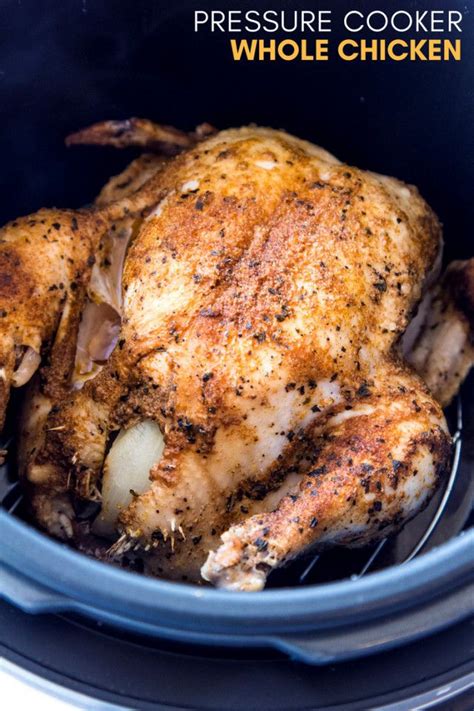 These pressure cooker chicken recipes are complex in flavor but so simple in execution. Tasty Crockpot Pressure Cooker Chicken Recipes in 2020 ...