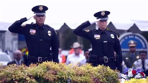 sbc probation department attends 2014 peace officer memorial service youtube