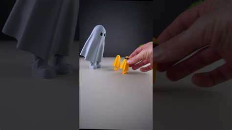 3d Printed Ghost With Hidden Legs 👀 Youtube