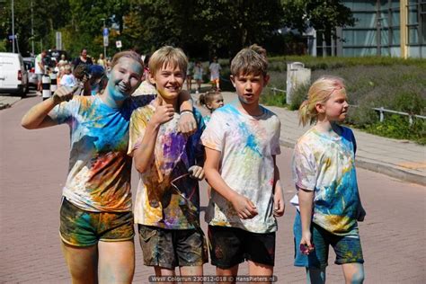 Fotos Zo Zag De Woerdense Color Run Eruit Indebuurt Woerden