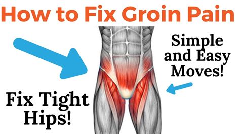 Groin Pain Radiating Down Inside Leg How To Fix Groinhip Pain Tight