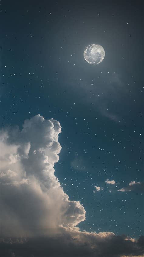 Night Sky Aesthetic Wallpaper