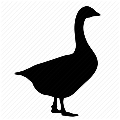 Silhouette Goose At Getdrawings Free Download