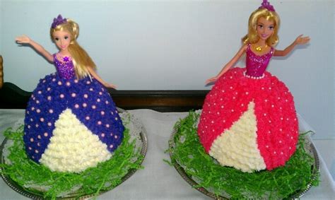 My Twin Sisters Barbie Birthday Cakes The Girls Loved