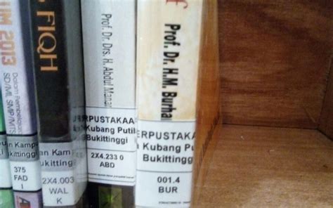 Langkah Membuat Label Buku Layaknya Di Perpustakaan Jakarta Book