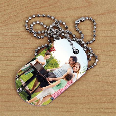 Personalized Picture Dog Tag - Custom Photo Dog Tag