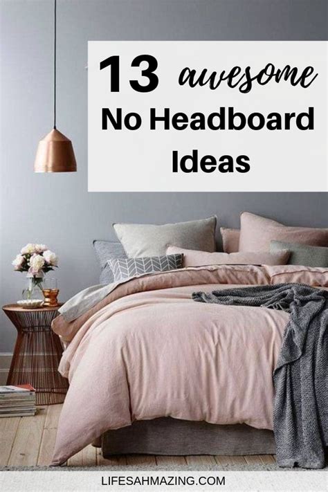 13 Practical No Headboard Ideas For Your Bedroom Bedroom Wall Decor