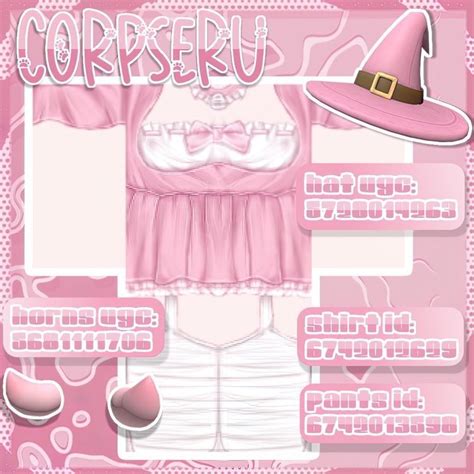 Roblox Sets Roblox Roblox Vibe Clothes Aesthetic Clothes Pink
