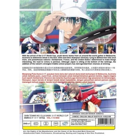 Anime Dvd Shin Tennis No Ouji Sama U World Cup Vol End