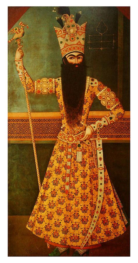 Fathali Shah Qajar Painting By Peiman Rezaei Pixels