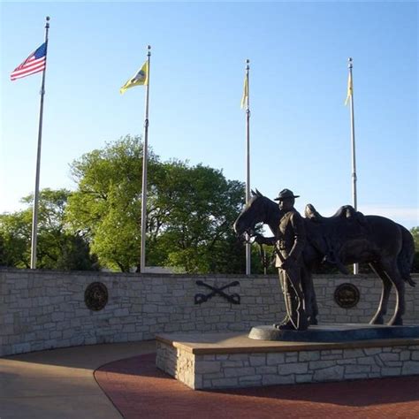Buffalo Soldiers Monument Junction City Kansas Atlas Obscura