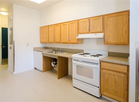 Wheelchair accessible kitchen by freedom lift systems. 145 Irving - Apt 101 - ADA Accessible | Kitchen cabinets ...
