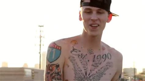 Machine Gun Kelly Half Naked And Almost Famous