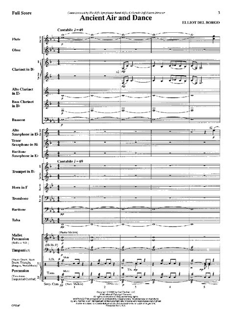 Music Sheet Ayre And Dance Trumpet Sheet Music