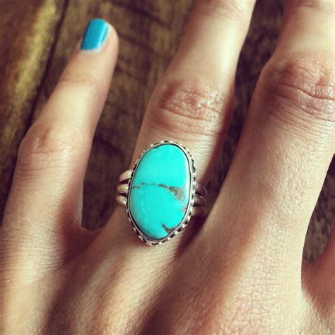 Turquoise Sterling Silver Ring Finalsilver