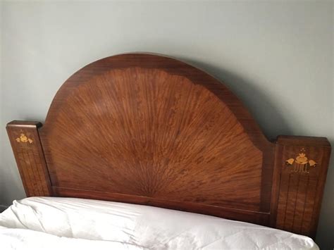 Art Deco Bed Frame King Georgeann Washburn