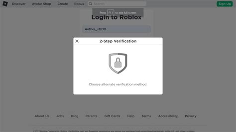 Cant Log Into Roblox Due To 2fa Rrobloxhelp