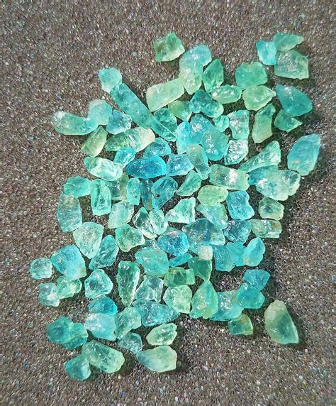 5 Pieces Natural Raw Aquamarine Crystal Untreated Blue Etsy