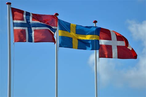 Denmark Finland Flag Crossed Flag Pins Finland Denmark Flags See