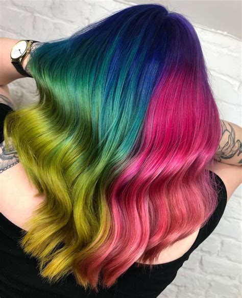 23 brilliant split hair color ideas that ll make you dye your hair
