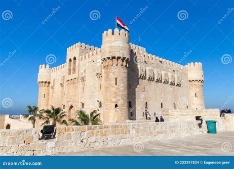 The Citadel Of Qaitbay Or The Fort Of Qaitbay Alexandria Egypt